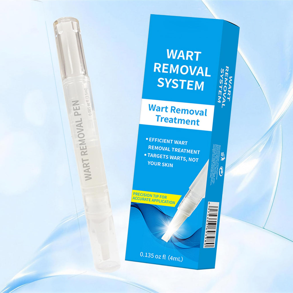 Befada Fast Acting Salicylic Acid Wart Remover Pen for Hands, Feet & Body – Gentle Formula with Brush for Plantar, Common and Flat Warts – Travel Size (0.085 fl oz/4ml)