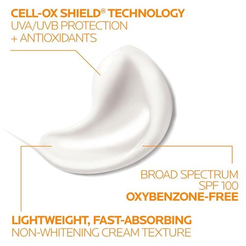 La Roche-Posay Anthelios Melt-In Milk Sunscreen SPF 100 - Ultra Lightweight Protection for Body & Face