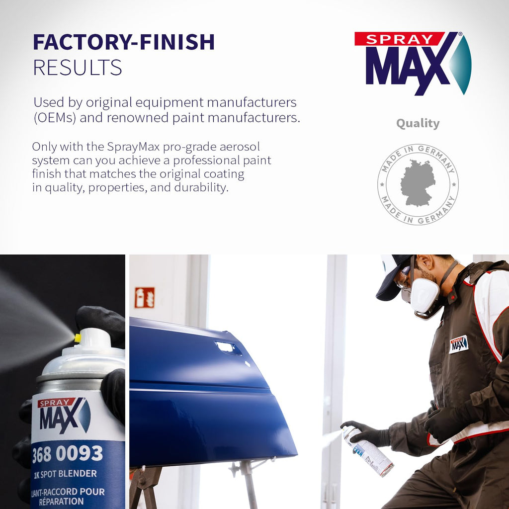SprayMax 1K Spot Blender Clear | Professional Blending Clear Spray for Seamless Repair Transitions | Smooth Edge Melt-In for 2K Topcoats | Automotive Finishing Spray | 10.8 oz