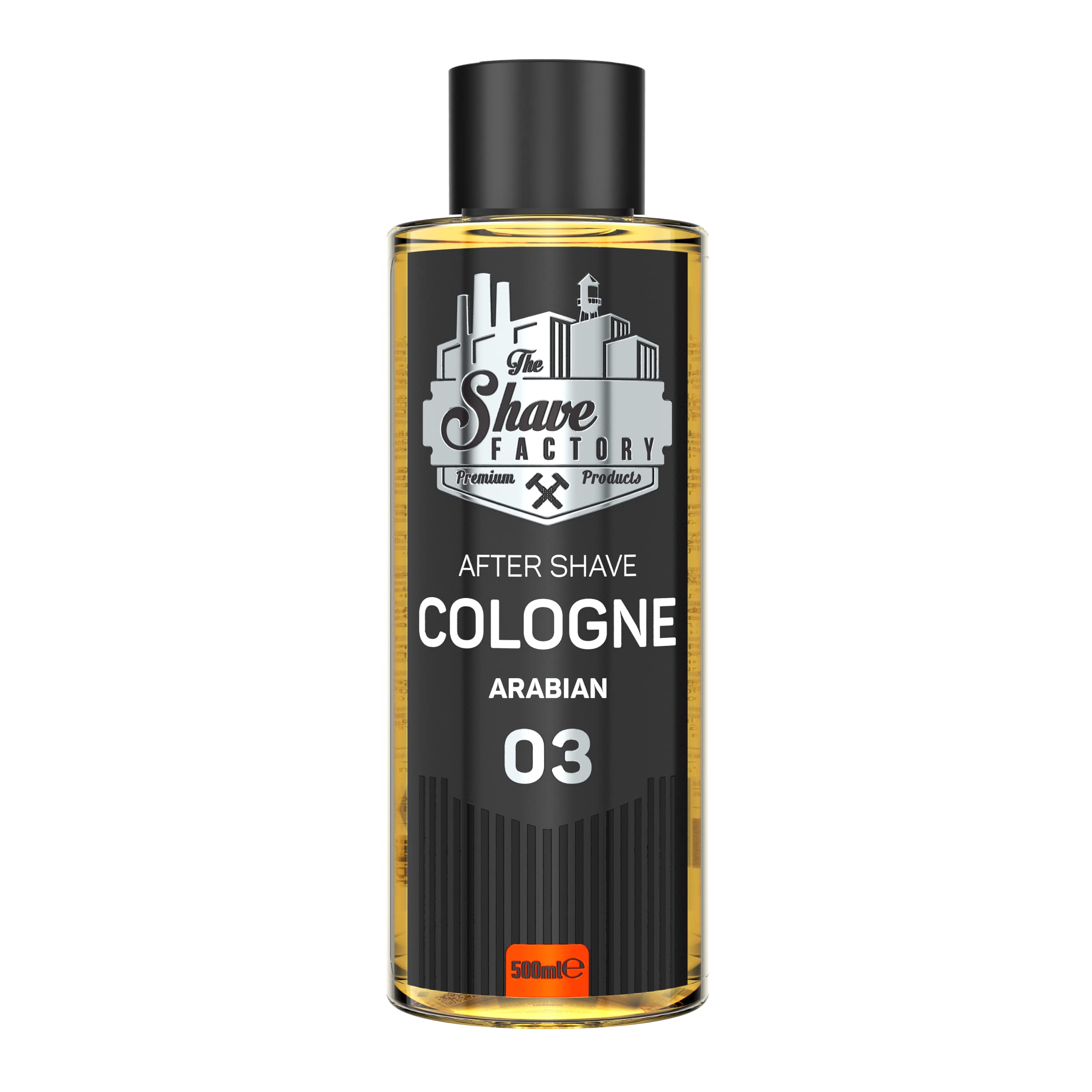 the shave factory After Shave Cologne Series - Cologne for Men, Aftershave for Men, Refreshes and Relieves Face and Skin (03 Arabian)
