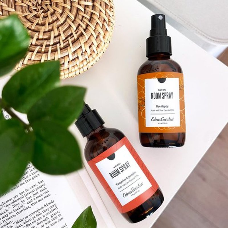 Edens Garden Tangerine Jasmine Aromatherapy Room Spray - All-Natural Essential Oils, 4 oz | Refresh Your Home
