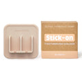 Dr.NOAH Silicone Wall Mount Toothbrush Holder | Sand Beige | Strong Suction | Easy to Remove & Reuse | Dishwasher & Microwave Safe | Bathroom Toothbrush Holder (Sand Beige)