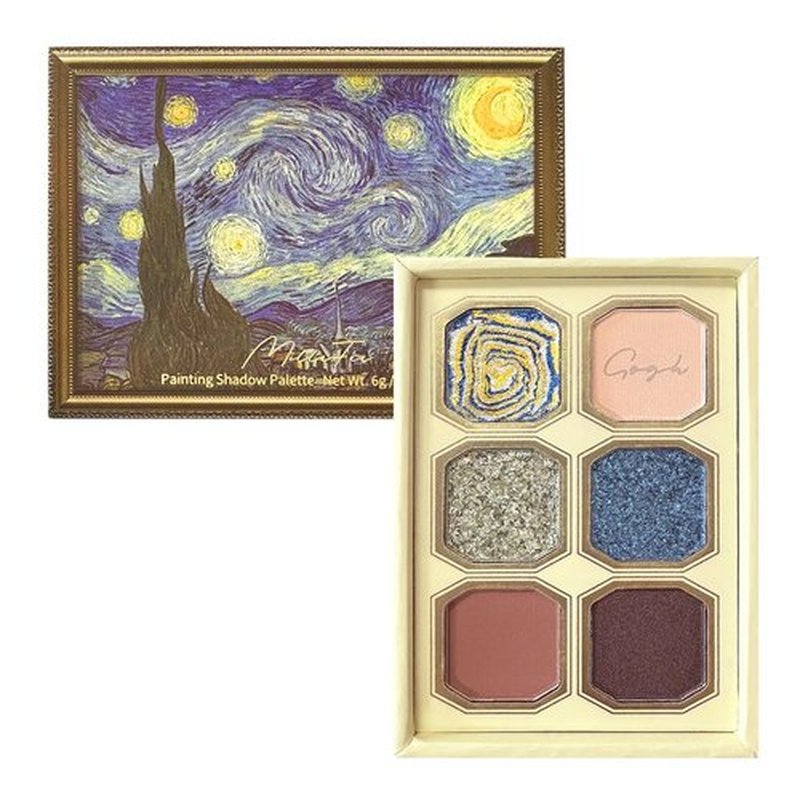 MilleFée Eyeshadow Palette 08 The Starry Night - Warm Deep, Cruelty-Free, Smudge-Proof, High Pigment