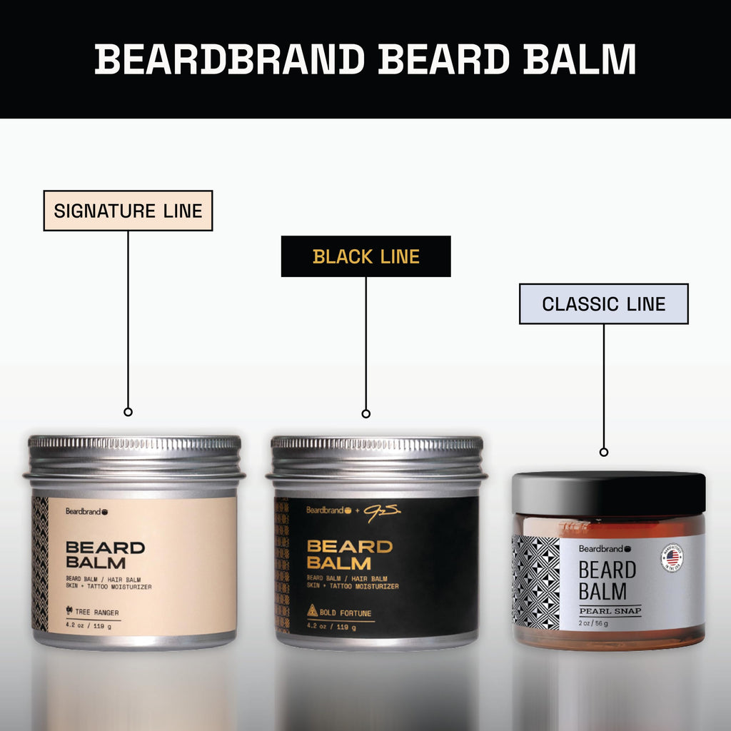 Beard Balm for Men - Travel Pack - Supports Thicker Beard, Old Money Scent, Natural Ingredients Butter Reduces Dryness & Enhances Look - 4.2 oz