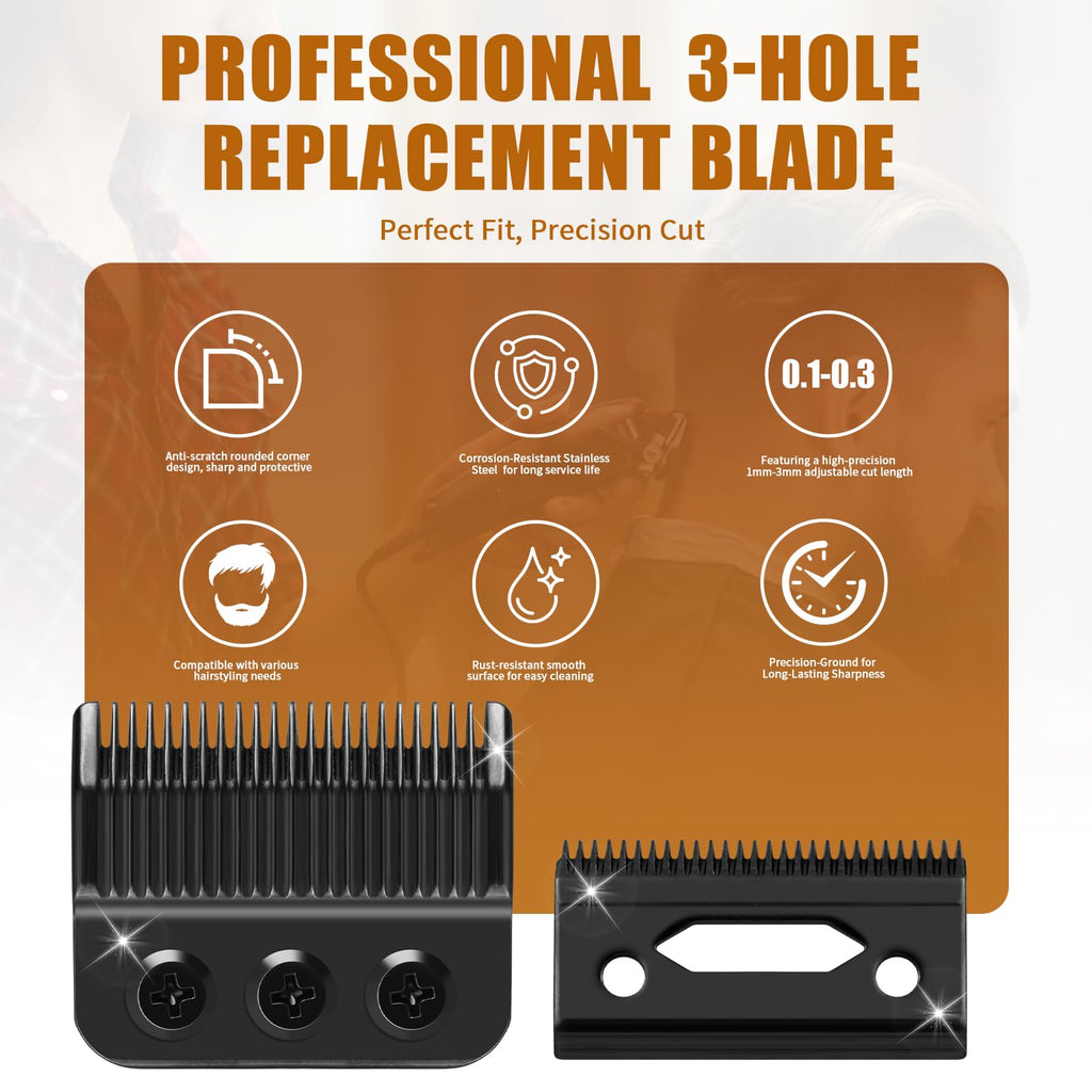 3-Hole Replacement Blade for Wahl Designer, Senior, Cordless Designer