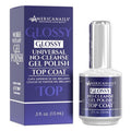 Americanails Gel Polish Top Coat - Long Lasting Dual Cure Formula for Glossy Finish | 0.5 oz