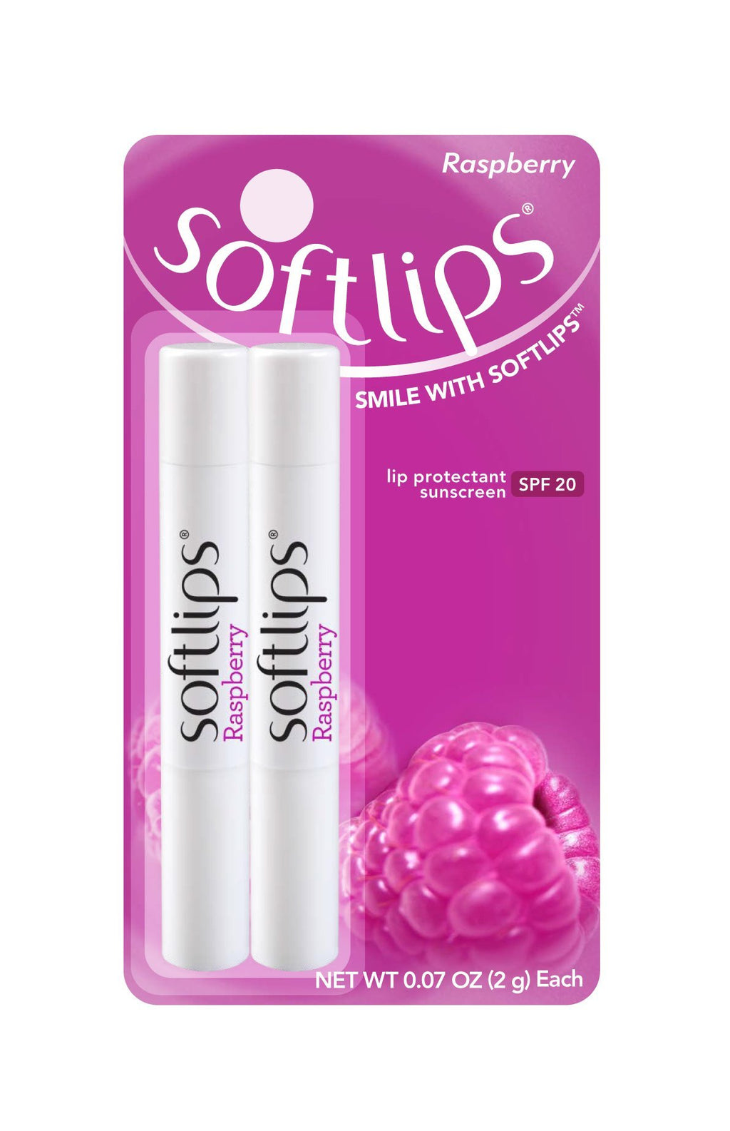 Softlips Protectant/Sunscreen SPF 20 Assorted Fun Flavors Lip Balm, 2 Count (Pack of 6)