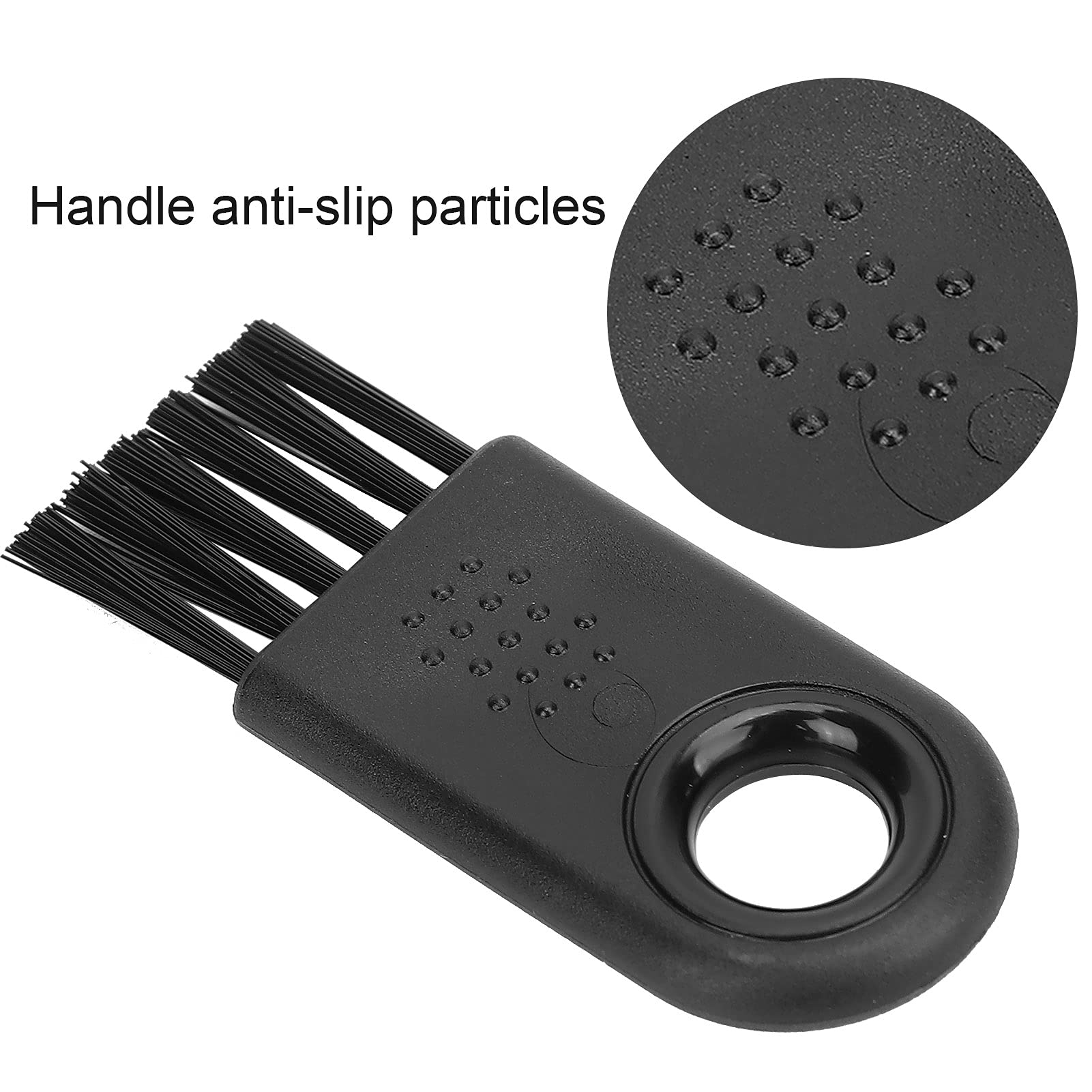 Shaver Cleaning Brush, Nylon Hair Durable Stable Electric Shaver Cleaning Brush Wearable 6Pcs for Household Cleaning for Computer Accessories