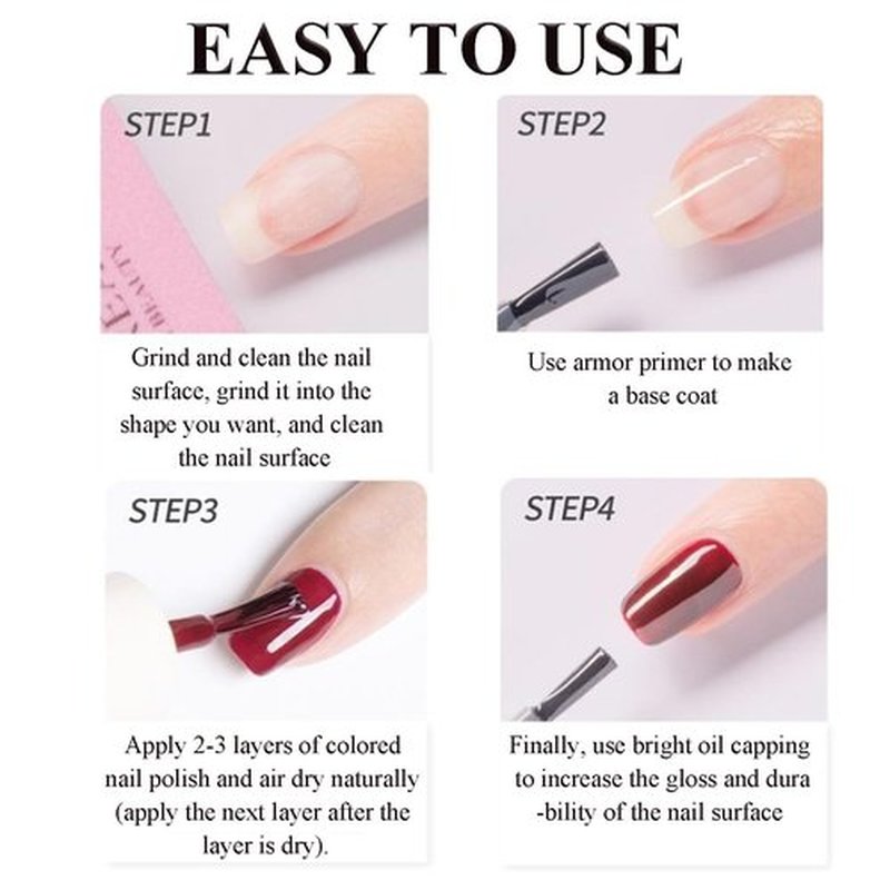 NovaCharm Glitter Nail Polish - Silver Nail Varnish Glitter - Diamond Flash Clear Nail Gel - Quick Dry Nail Polish Air Dry - Long Lasting Fingernail Polish Sparkle For Women Manicure DIY