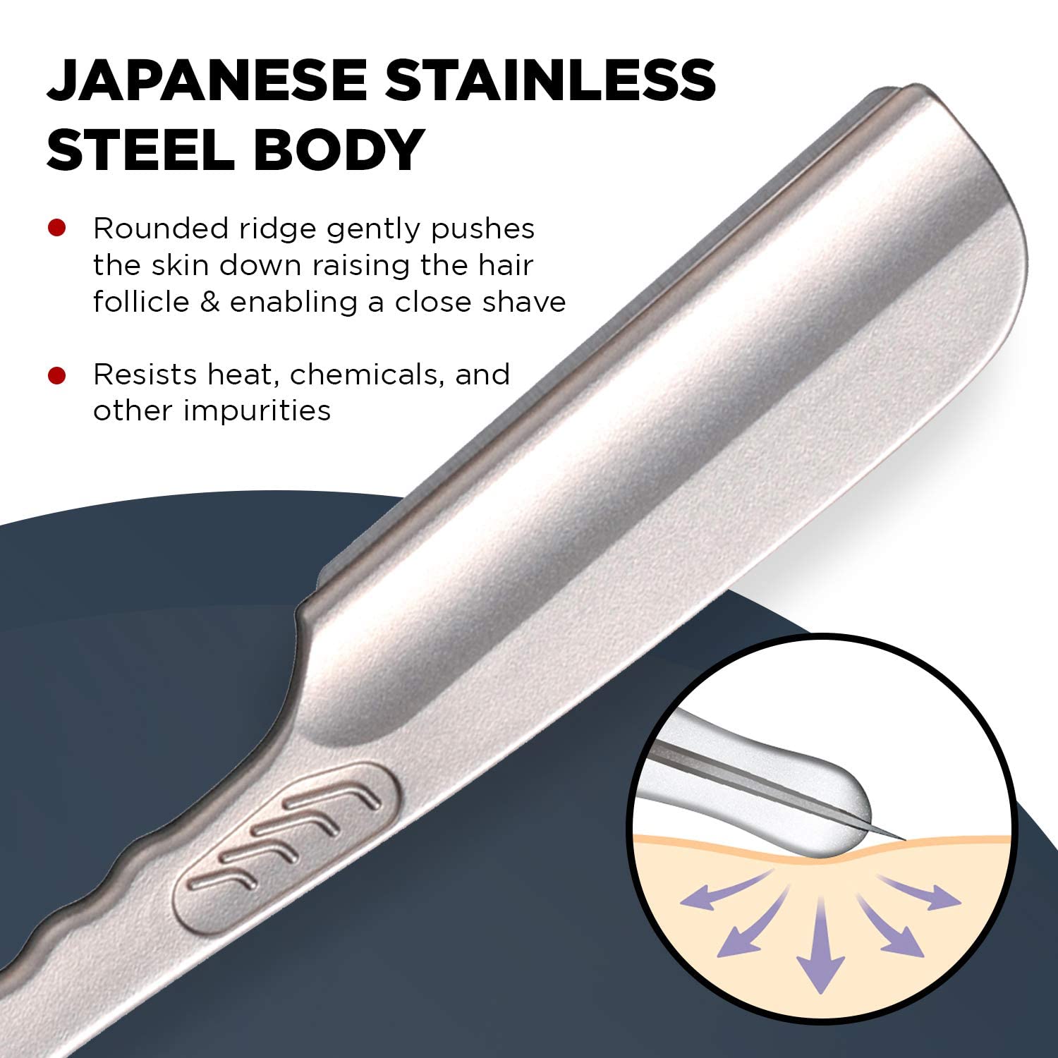 Feather Artist Club SS Wood Folding Straight Razor