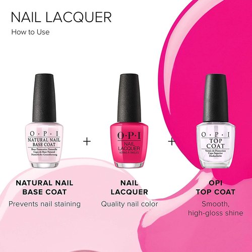 OPI Nail Lacquer - Classic Nail Polish in Yellow & Orange Shades | Fast-Drying, Chip-Resistant Formula | 0.5 Fl Oz
