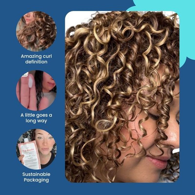 Ecoslay Orange Marmalade Curl Definer Gel - Long-Lasting Hold for Wavy, Curly & Coily Hair - 8 oz