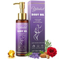 Yikuhot Body Firming Oil with Natural Ingredients & Vitamin E, Lightweight Body Oil for Women Post, Shower Nourishing & Firming (Chamomile)