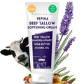 FEPINA Beef Tallow Hand Cream – Grass Fed Tallow Moisturizer for Face & Hands with Shea Butter & Manuka Honey (4.23 oz)