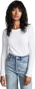 Velvet by Graham & Spencer Women's Lizzie Long Sleeve Tee - Soft, Comfortable Fit | Perfect for Layering