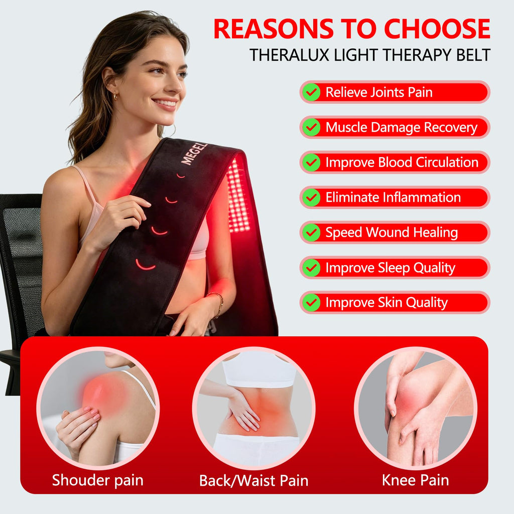Megelin TheraLux Light Therapy Belt