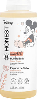 Honest Company Foaming Bubble Bath - Gentle Tear-Free Formula for Babies | Mickey Mouse, 12 fl oz