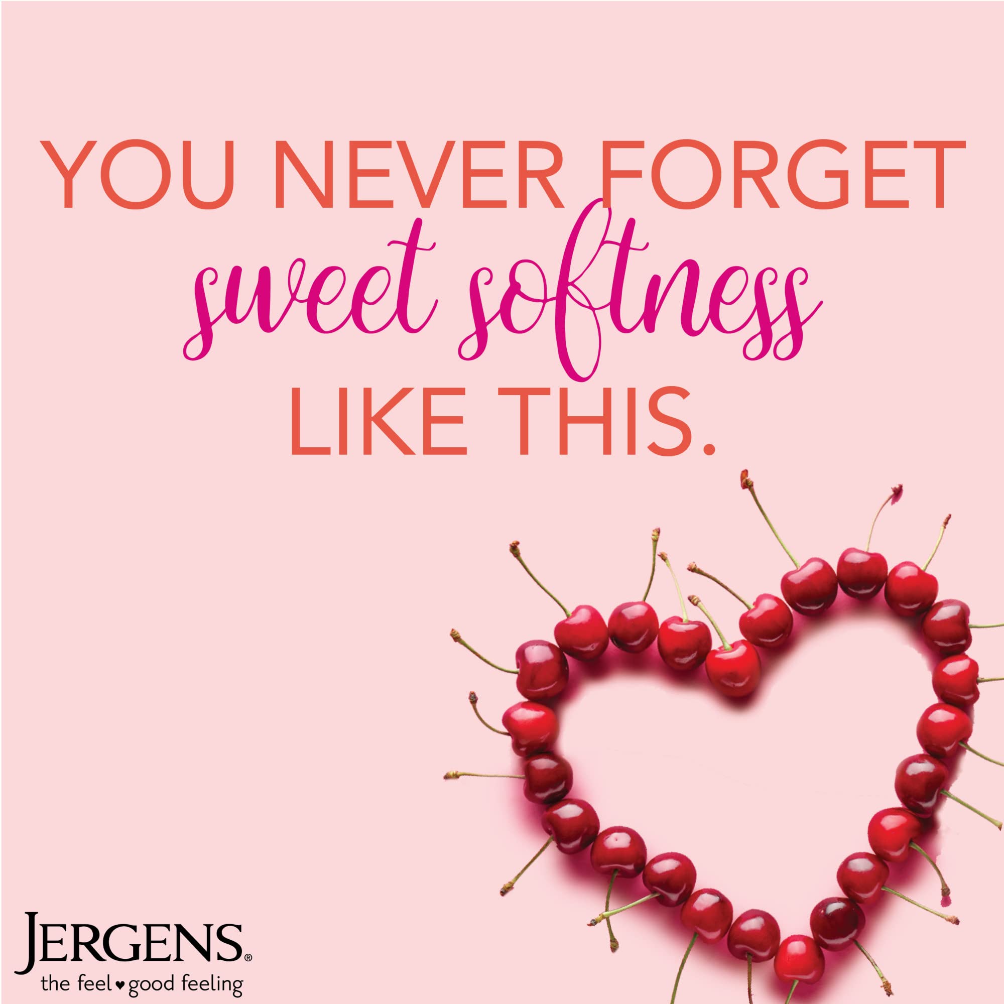 Jergens Original Scent Dry Skin Moisturizer with Cherry Almond Essence, 10 Ounces