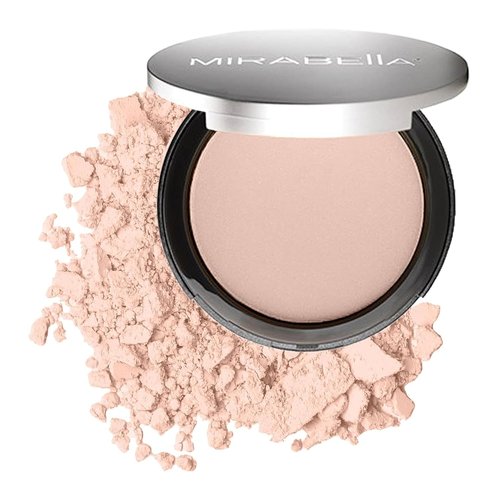 MIRABELLA Pure Press Foundation - HD-Finish Mineral Powder Compact with Jojoba | Age-Defying Makeup, Fair I