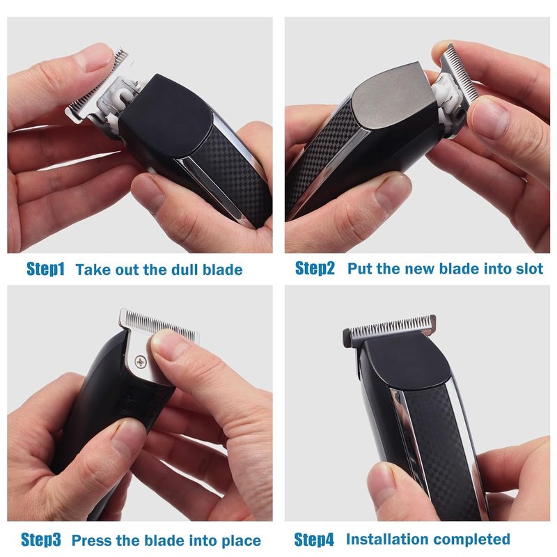 Wahl 02144 Replacement Detachable T Blade - Japanese Stainless Steel 40mm Compatible with Various Trimmers