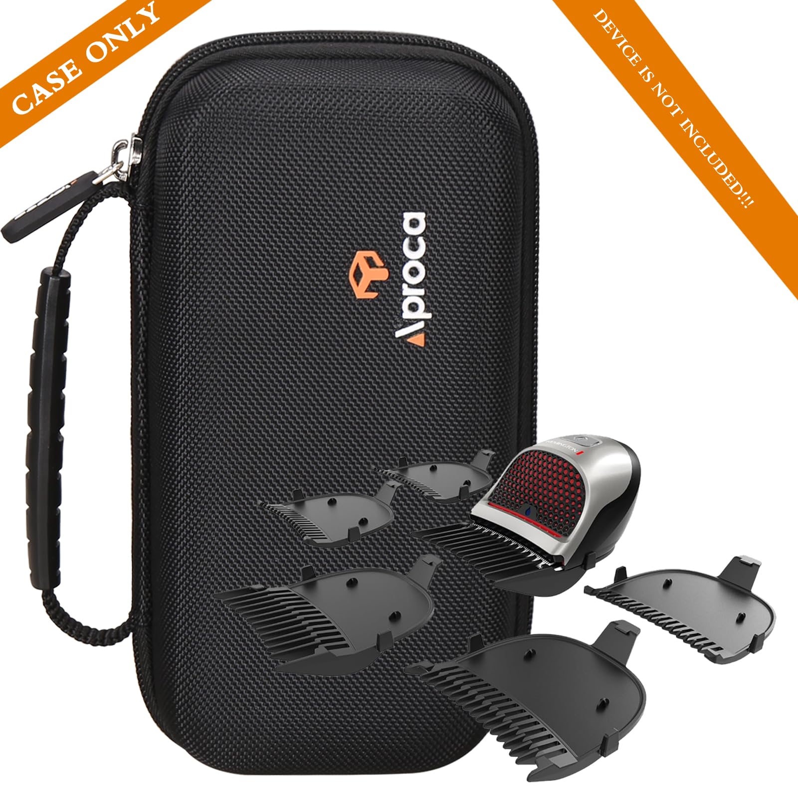 Aproca Case Compatible with Remington HC4250 Shortcut Pro Self-Haircut Trimmer Kit, Portable Storage Bag for Accessories (Case Only)
