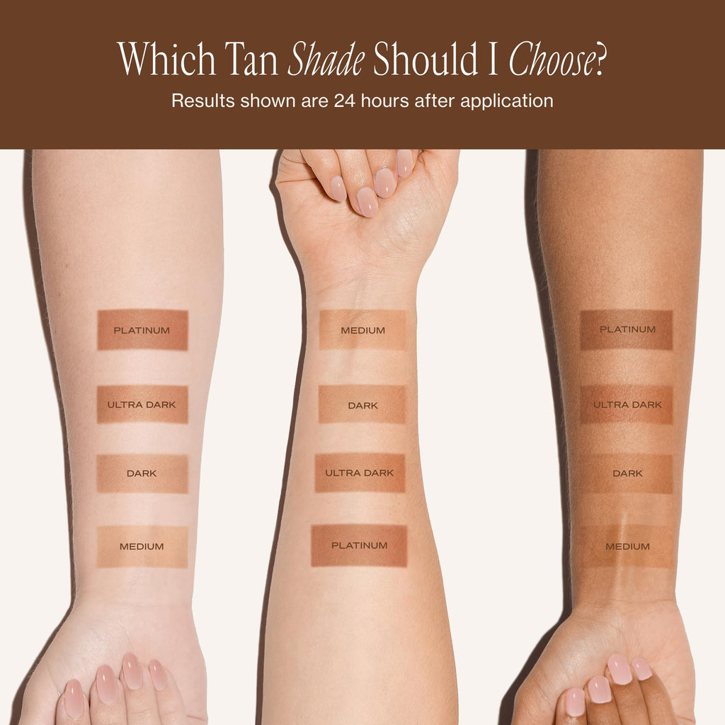 Loving Tan 2 HR Express Self Tanning Mousse, Medium - Streak Free, Natural, Professional Quality - 5+ Sunless Self Tanner Applications per Bottle, Cruelty Free, Naturally Derived DHA - 4 FL Oz
