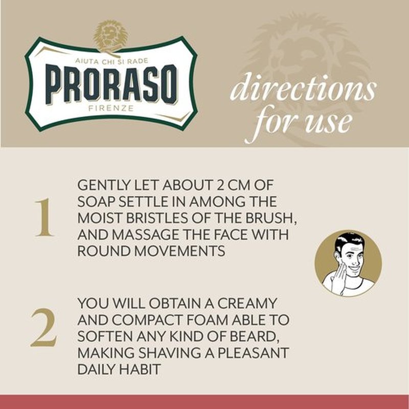 Proraso Nourishing Beard Oil - Hydrating Formula for Coarse Beards | 3.4 oz
