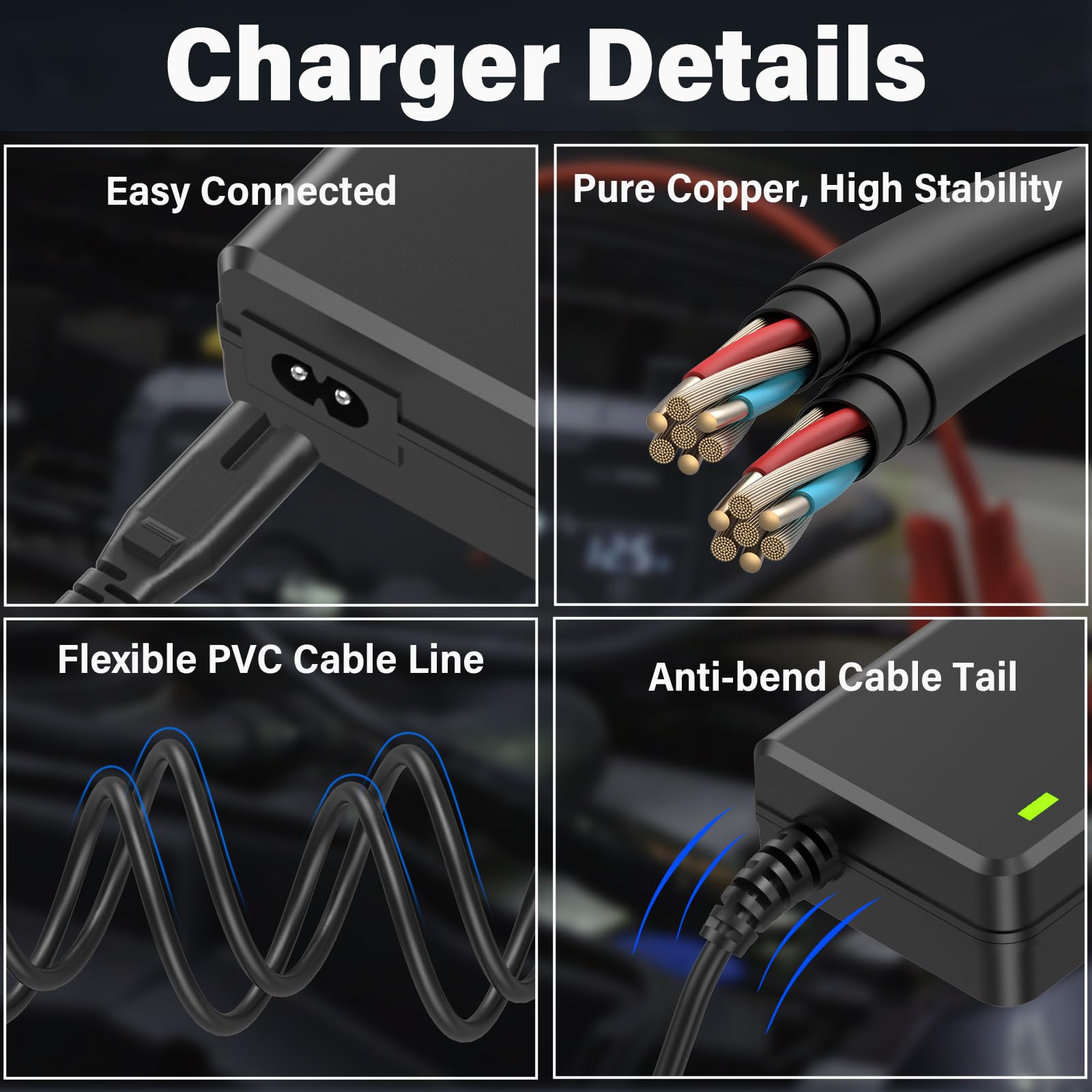 56W 14V Charger Fit for NOCO Boost GB70 GB150 Portable Car Jump Starter