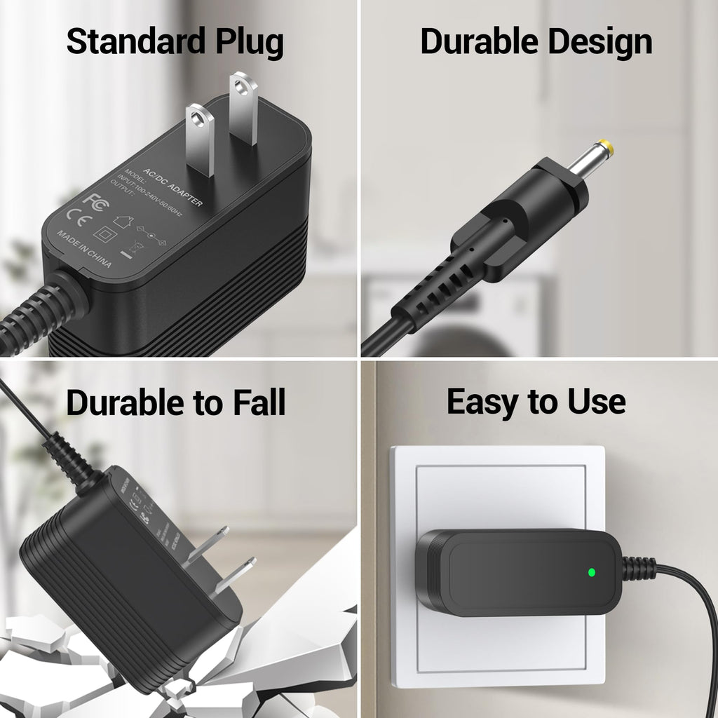 9.6V Charger for Shark Ultra Cyclone Pro Cordless Handheld Vacuum CH901