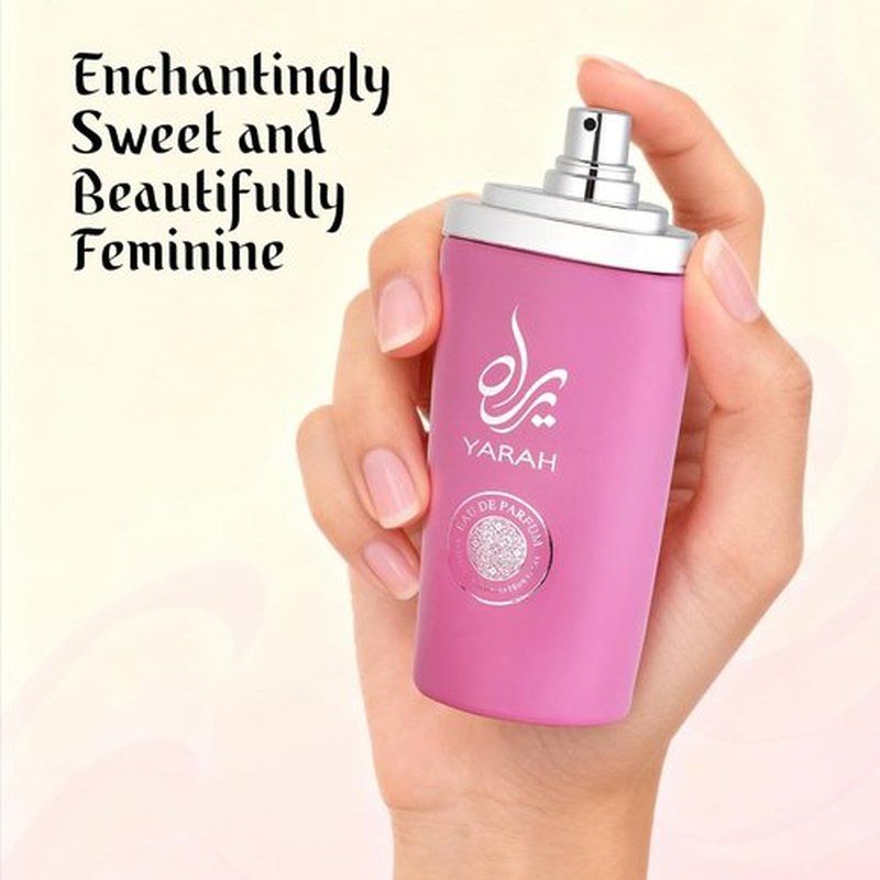 SAADAH Yarah Eau De Parfum for Women - 4.0 Fl. Oz | Luxurious Oriental Vanilla & Sweet Orchid Fragrance