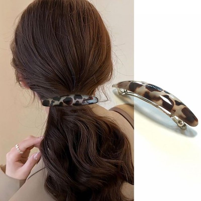 Markuii Large Hair Barrette 4 Inch No Slip Not Easy to Break French Hair Clips for Women Thick to Thin Hair, 5 Pack