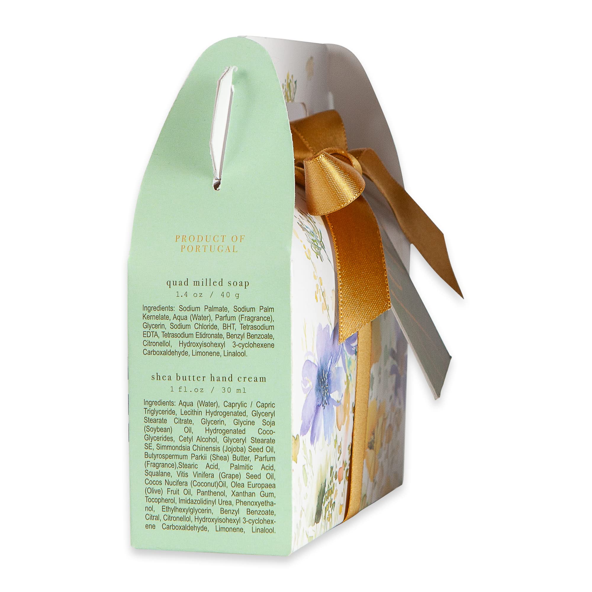 Joia Winter/Spring Scented Moisturizing Gift Set, Bar Soap and Shea Butter Hand Cream, Kiwi & Lime, 2.4 Fl Oz