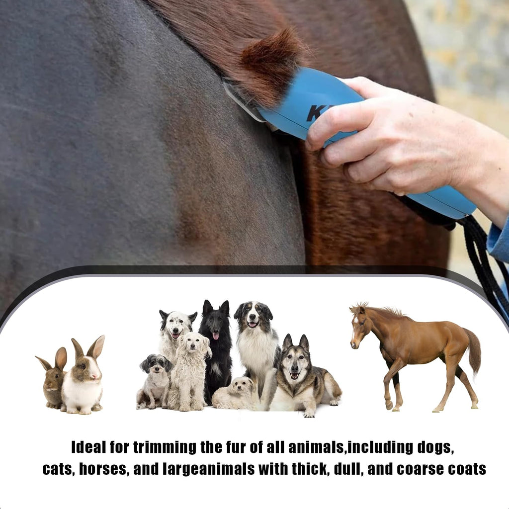 Audoc Wide Blades for Dog Grooming, Size #10W (1.5mm)