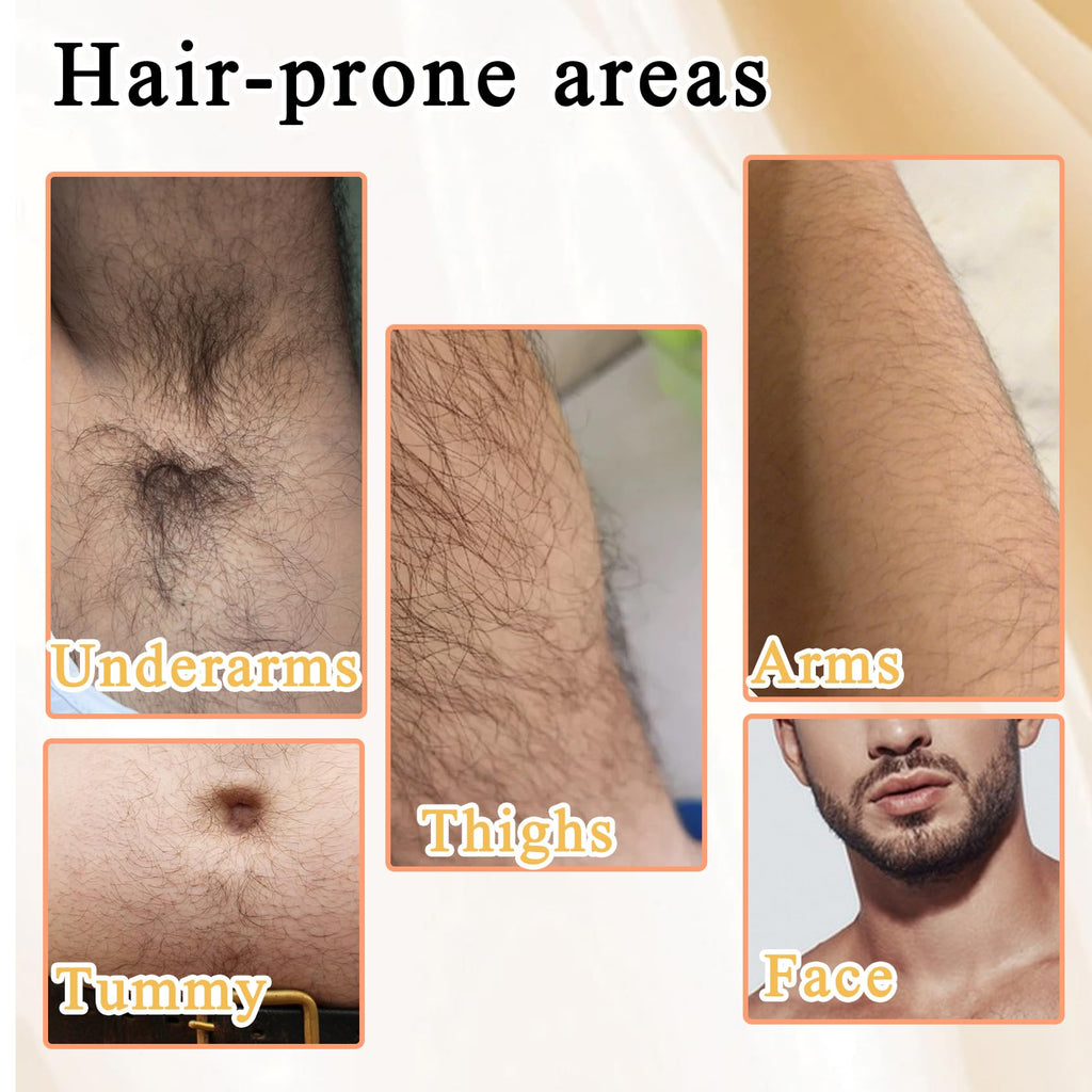 Intimate/Private Hair Removal Cream for Men & Women, Painless Flawless Hair Remover, Moisturizing, Long Lasting, Lightweight At Home Body Depilatory Cream, All Skin Types