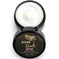 Major Beard Goals Beard Butter for Men - Leave-In Softener for Mustache & Beard Care, Cream Hydrates, Reduces Itchiness - Jamaican Black Castor Oil, Biotin, Collagen, & Shea Butter - 4oz