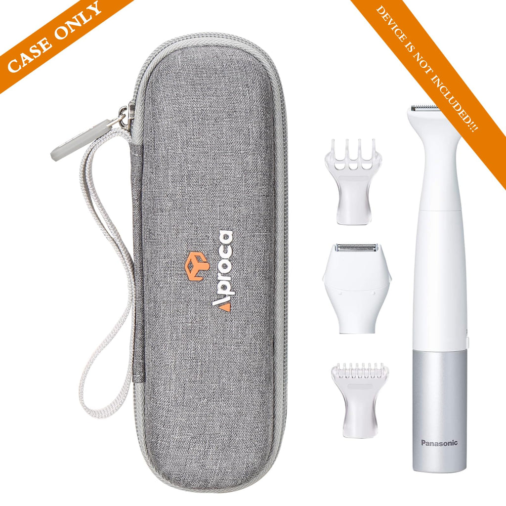 Aproca Case Compatible with Panasonic Bikini Trimmer Shaver, Portable Hard Storage Bag for Accessories (Case Only)