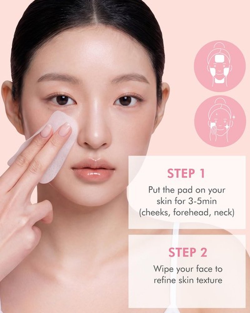 DERMAL Collagen Moistfull Lifting Toner Pad 120 Count Bulk, Korean Anti Aging Firming Pad with 10 Collagen Types and 3 Peptides, 300 Dalton Low Molecular, Large Vegan Tencel Square Pad with Tongs
