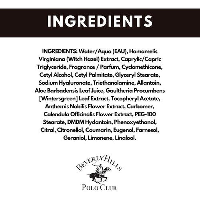Beverly Hills Polo Club Men's Hair & Body Wash - Active Scent | Refreshing Luxury Cleanser, 8.5 oz
