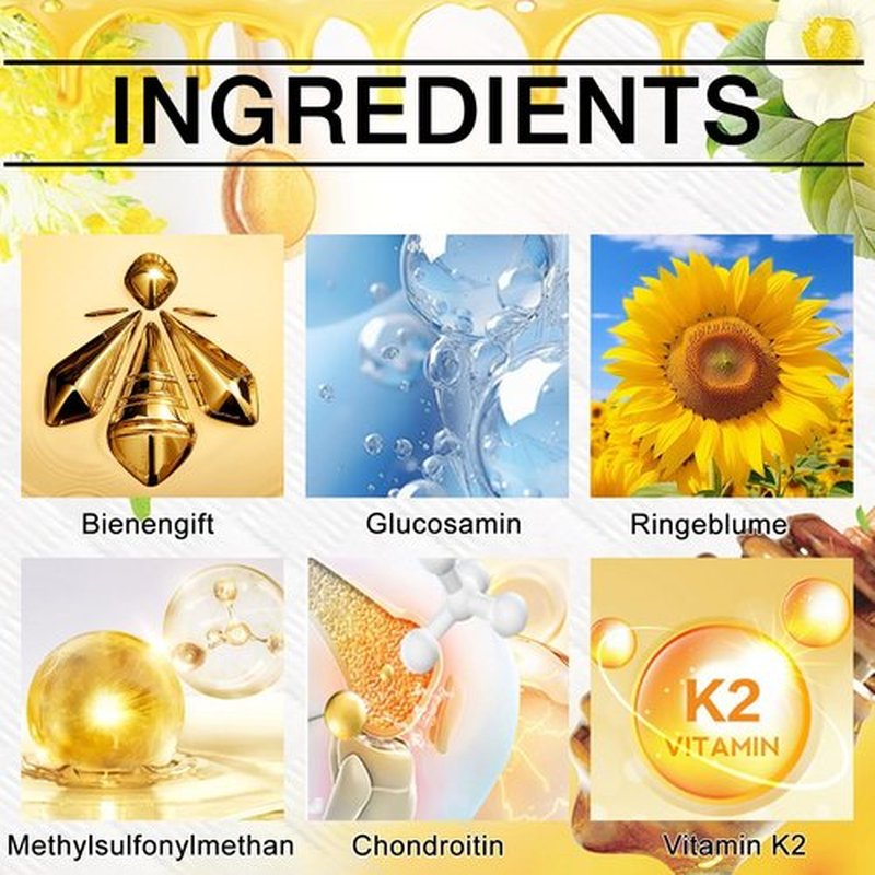 2 Pcs Bee Venom Cream, Advanced Bee Venom Cream - Specially for for Back, Neck, Hands, Knee