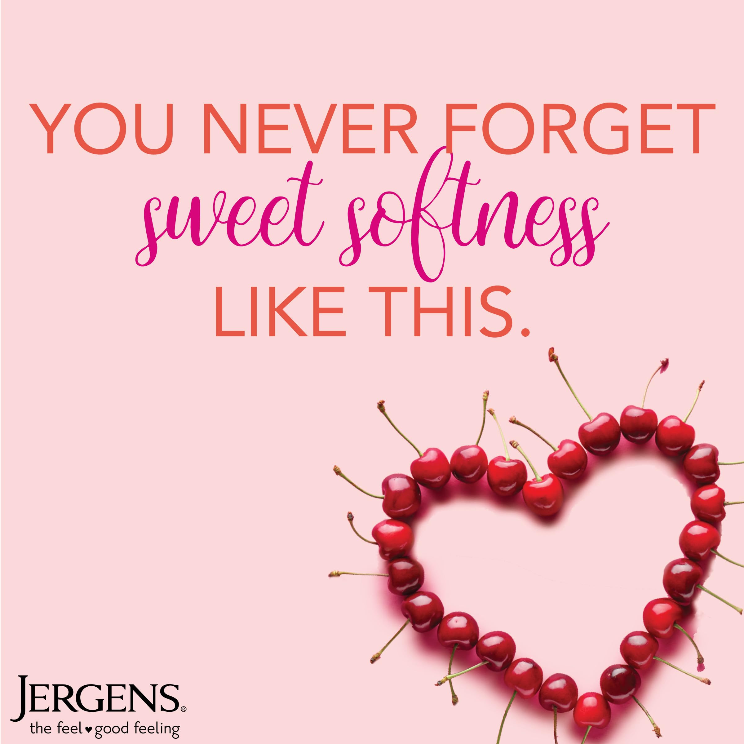 Jergens Original Scent Dry Skin Moisturizer with Cherry Almond Essence, 10 Ounces