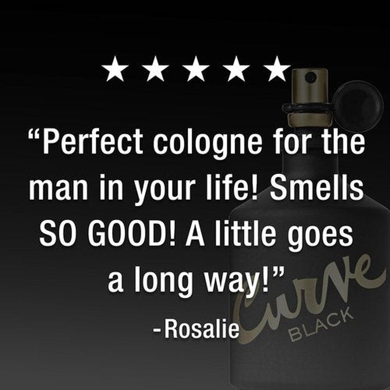 Curve Black Cologne Spray by Liz Claiborne for Men - 4.2 oz | Bold & Invigorating Fragrance