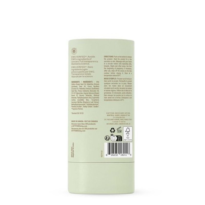 ATTITUDE Plastic-Free Pregnancy Stretch Mark Prevention Oil, EWG Verified, Dermatologically Tested, Plant and Mineral-Based, Vegan Maternity Products, Pink Argan, 3 Ounces