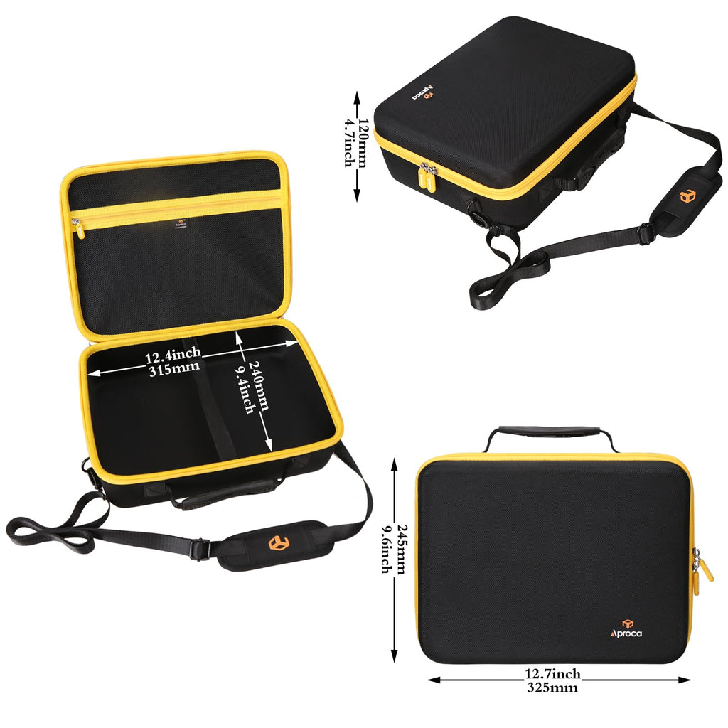Aproca Case Compatible with DEWALT 20V MAX SDS Rotary Hammer Drill (DCH273B), Portable Storage Bag for Accessories (Case Only)