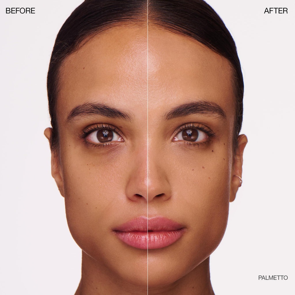 Ogee Complexion Perfecting Liquid Foundation - Lightweight Tinted Moisturizer For Face (Palmetto 2.80N - Medium Light Tan, Olive Undertones) - with Vitamin C & Jojoba Oil - Certified Organic