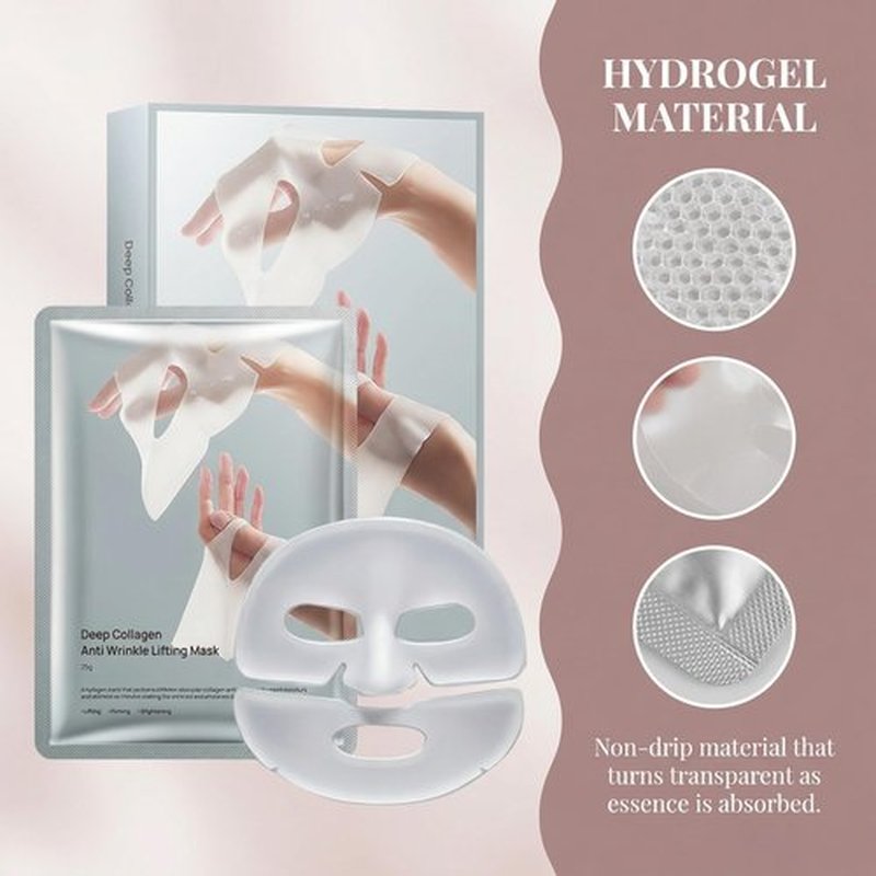 EBANKJ Collagen face mask, face mask moisturizing, night mask, anti-aging, skin care, face masks bulk, face sheet mask suitable for all skin types, face mask pack travel essential.