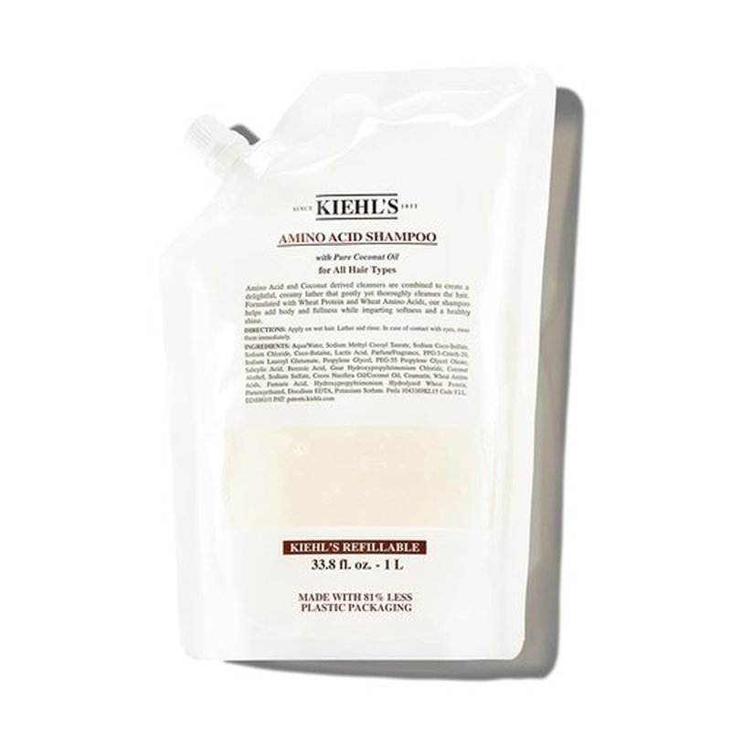 Kiehl's Amino Acid Shampoo - Clarifying Formula with Coconut Oil for Stronger Hair | Paraben-Free, All Hair Types