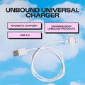 Unbound Charging Cord: Versatile Replacement Charger Only Massagers - 3 in 1