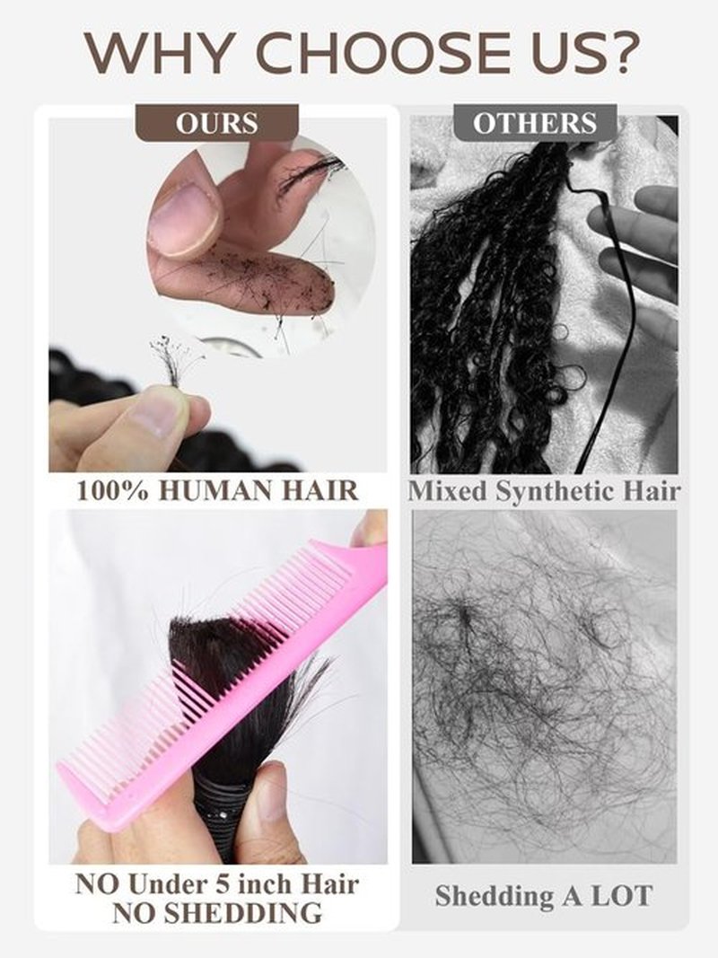 Luxvogue Braiding Human Hair 100g 22 Inch Deep Water Wave Bulk Human Hair for Braiding No Weft Brazilian Virgin Curly 11A Human Hair Extensions for Boho Braids