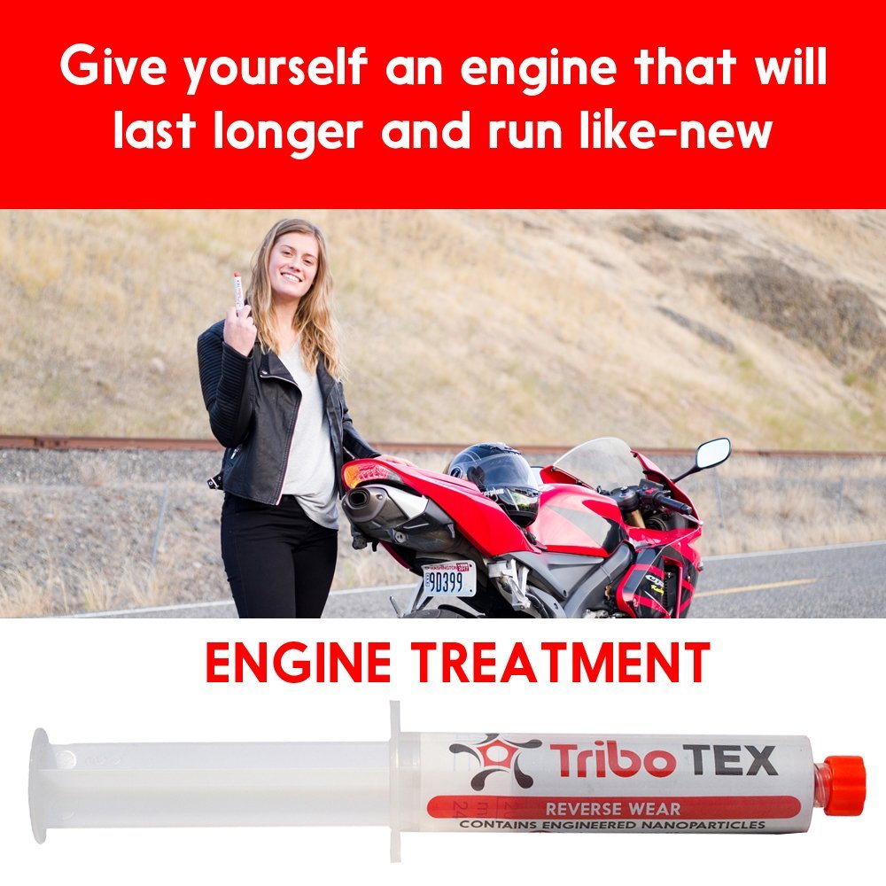 TriboTEX Nano Oil Additive Car Engine Treatment: Add to Engine Lube - Makes High Mileage Cars Like New with a Synthetic Material (Treats One Regular Truck, Tractor or Small Diesel)