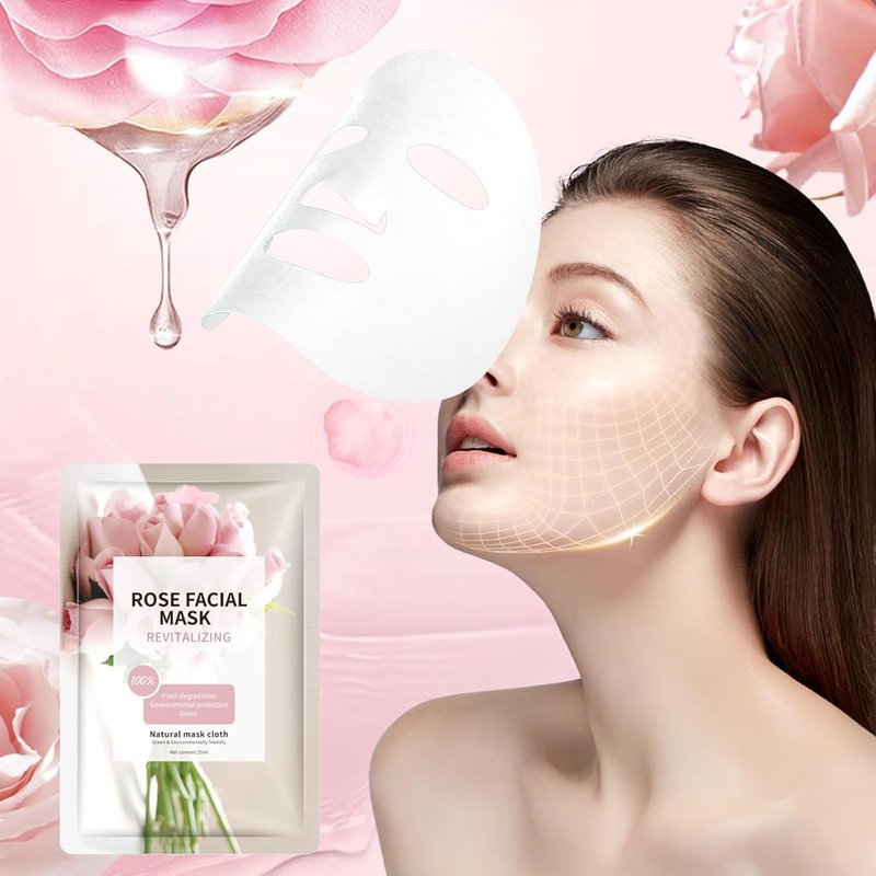 GUOYAOLIFU Facial Masks Skincare for Women,Moisturize Face Mask Sheet for Girl,Hydrating Face Mask for All Skin Types,Dry Skin & Sensitive Skin (10-Packs)